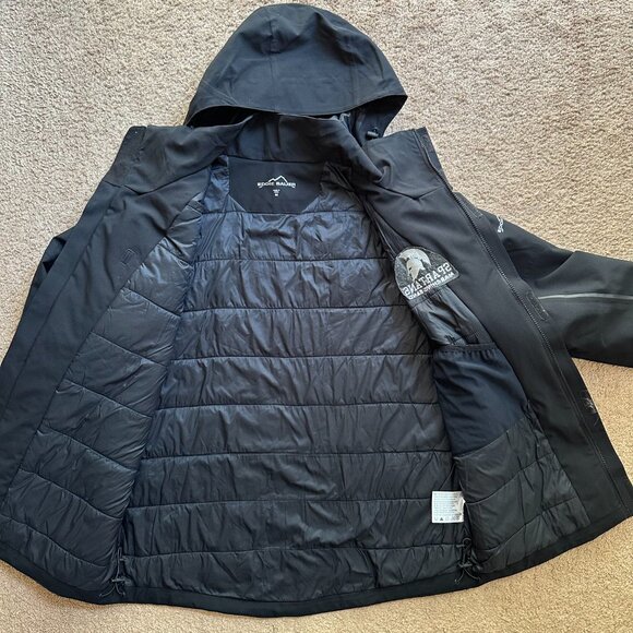 Eddie Bauer Jacket Mens Medium First Ascent Weatheredge Plus Spartans Marching - Picture 3 of 16